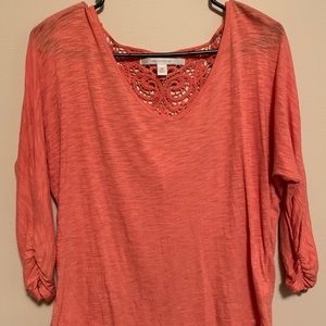 Lace 3/4 length blouse